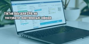 tiktok ads dlya cpa yak testuvaty partnerski ofery