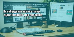 yak pobuduvaty zvyazku tovar video i lending dlya prodazhiv