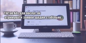 tiktok ads dlya poslug yak otrymuvaty zayavky shhodnya stabilno