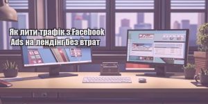 yak lyty trafik z facebook ads na lending bez vtrat